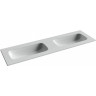 Раковина Ceramicanova Grace 160 CN7023wx двойная Белая
