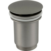 донный клапан Remer 904CC114NPO click-clack Никель матовый брашированный