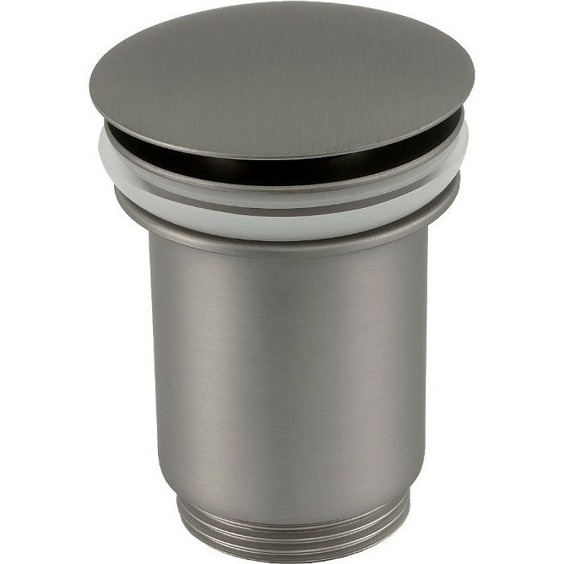 донный клапан Remer 904CC114NPO click-clack Никель матовый брашированный
