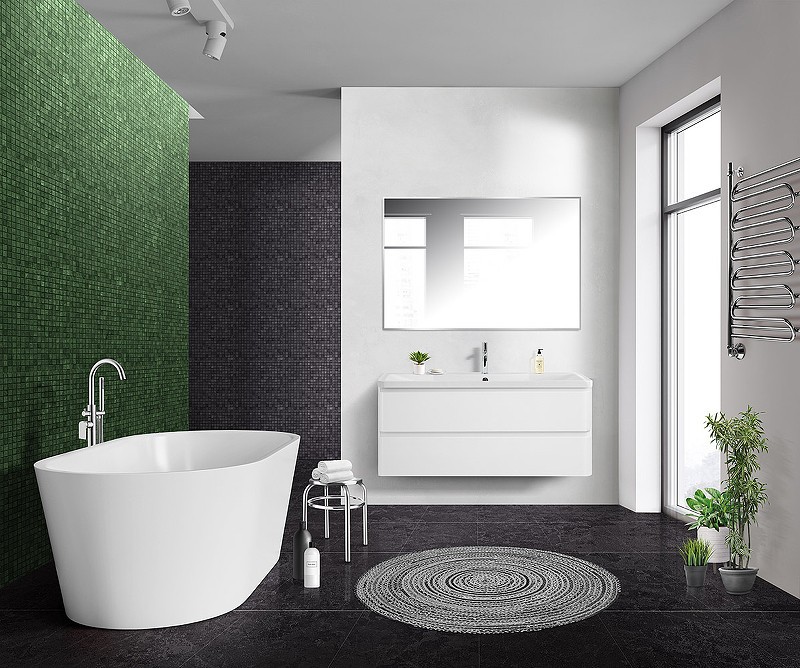 Тумба под раковину BelBagno 120 ALBANO-1200-2C-SO-BL подвесная
