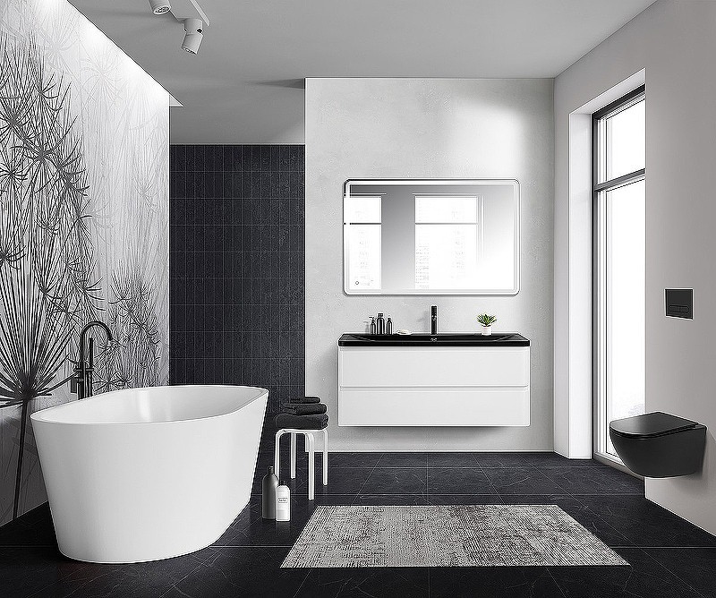 Тумба под раковину BelBagno 120 ALBANO-1200-2C-SO-BL подвесная