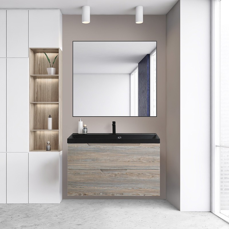 Тумба под раковину BelBagno Vittoria 100 VITTORIA-1000-2C-SO-PINO-P подвесная