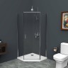 Душевой уголок BelBagno Uno 90х90 UNO-195-P-1-90-C-Cr