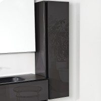 Шкаф пенал Boheme Armadi Art Vallessi 35 836-A glossy подвесной