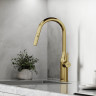 Смеситель для кухни Sancos Grand SC4002BG Золото брашированное