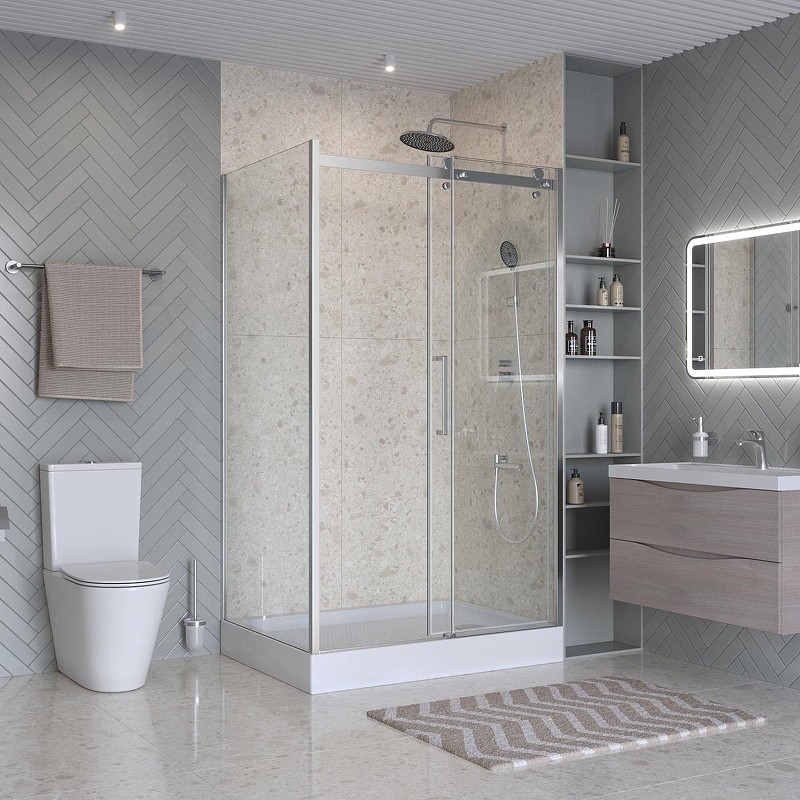 Душевой уголок BelBagno Marino 2 110x90 MARINO-2-AH-1-110/90-C-Cr