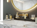 Стакан для зубных щеток Hansgrohe AddStoris 41749140 Шлифованная бронза