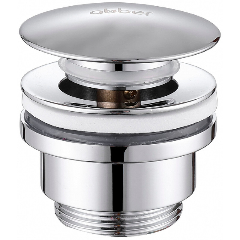 донный клапан Abber AF0011 click-clack Хром