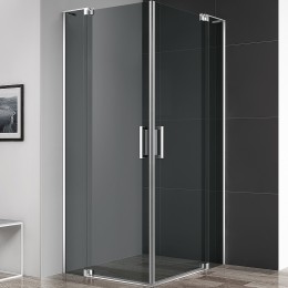 Душевой уголок Cezares Slider 90x80 SLIDER-AH-2-70/80-80/90-GRIGIO-Cr