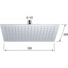 Верхний душ Remer 357UFRX