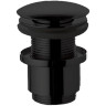 донный клапан Remer 904CC2114NO click-clack черный матовый