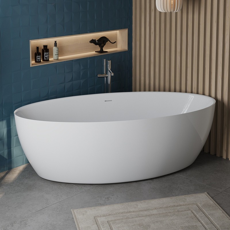Акриловая ванна BelBagno 186x88 BB707-1860-880