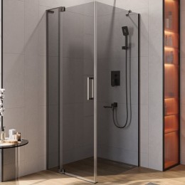 Душевой уголок Cezares Slider 90x80 SLIDER-AH-1-80-80/90-GRIGIO-GM