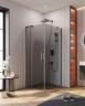 Душевой уголок Cezares Slider 90x80 SLIDER-AH-1-80-80/90-GRIGIO-GM