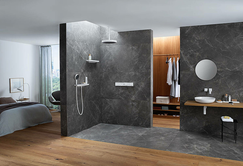 Смеситель для душа Hansgrohe RainSelect 15381700 с термостатом