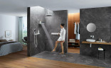 Смеситель для душа Hansgrohe RainSelect 15381700 с термостатом