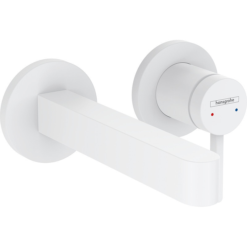 Смеситель для раковины Hansgrohe Finoris 76051700 белый матовый