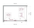 Душевой уголок BelBagno Soft Close-1 120x80 SOFT_CLOSE-1-AH-1-120/80-C-Cr