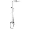 Душевая система Abber Wasserfall AF8616SPL цвет Сатин