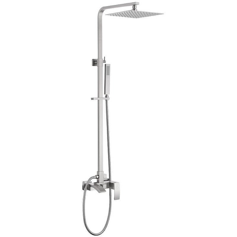 Душевая система Abber Wasserfall AF8616SPL цвет Сатин