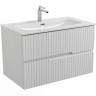 Тумба под раковину Cezares Duet-N 80 DUET-N-800-2C-SO-FBS-P подвесная