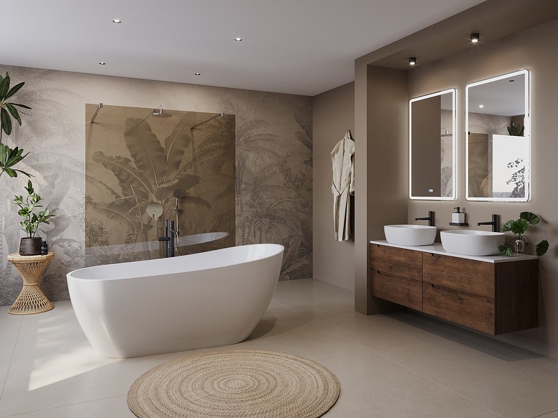 Акриловая ванна BelBagno 170x80 BB704-1700-800-K