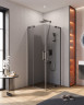 Душевой уголок Cezares Slider 80x80 SLIDER-A-2-70/80-GRIGIO-GM
