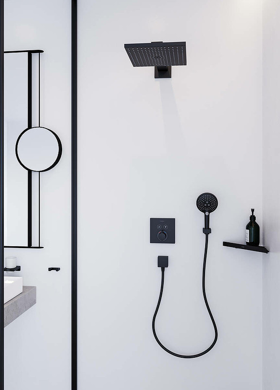 Косметическое зеркало Hansgrohe AddStoris 41791000 с увеличением Хром