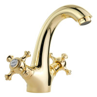 Смеситель для раковины Migliore Prestige 31601 цвет Золото