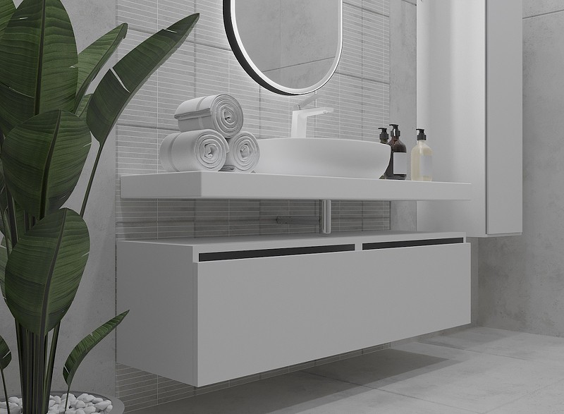 Тумба Boheme Armadi Art Flat Vallessi Uno-S 140 897-140-W подвесная
