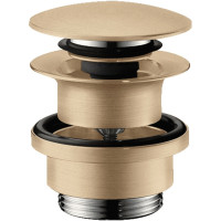донный клапан Hansgrohe 50100140 click-clack Шлифованная бронза