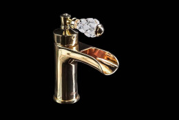 Смеситель для раковины Boheme Vogue Crystal 211-CRST