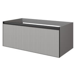 Тумба под раковину Boheme Armadi Art Quatro 1 100 790-M1-100-L-RIB-A-LED подвесная