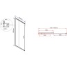 Душевой уголок Vincea Garda 120x80 VSS-1G8012CLB