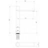 Смеситель для раковины Abber Rund AF8711NG