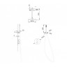 Душевая система Abber Wasser Kreis AF8121RG