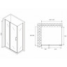 Душевой уголок Abber Sonnenstrand 110х90 AG04110MS-S90M