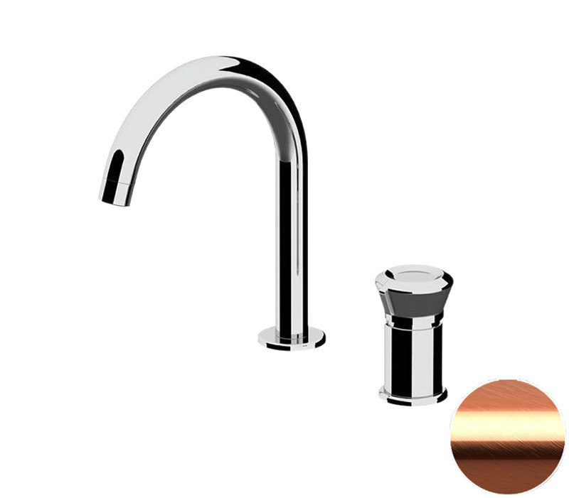 Смеситель для раковины Remer Element ET57RP цвет Медь брашированная