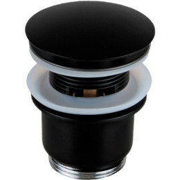 донный клапан Remer 905CC2114NO click-clack черный матовый