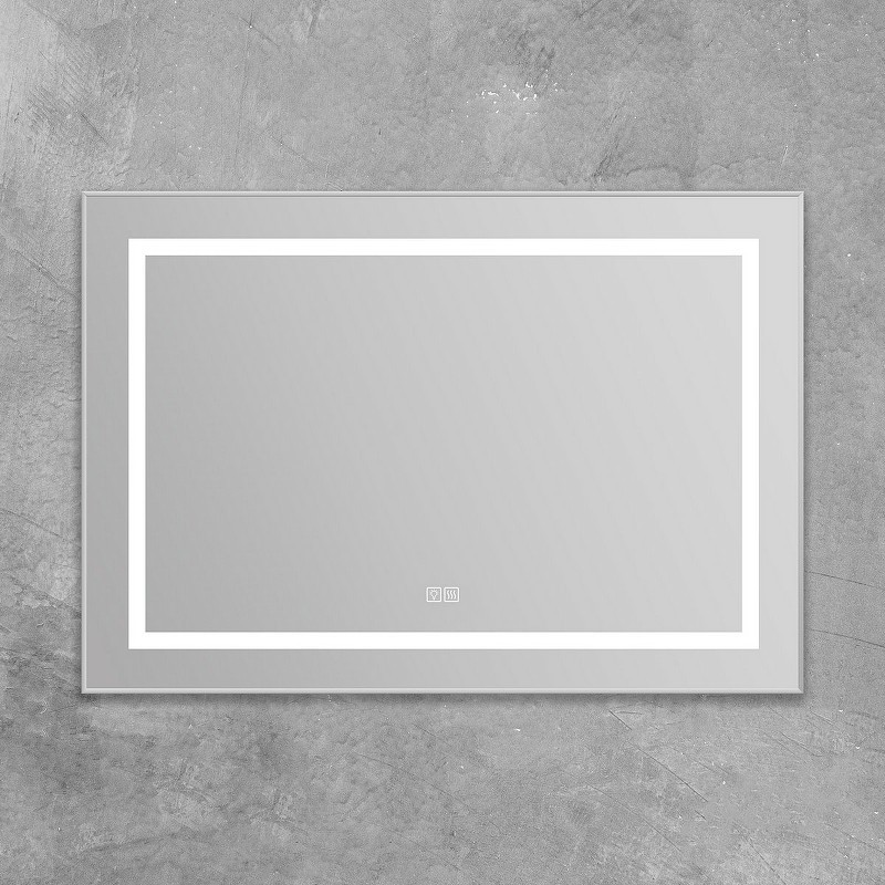 Зеркало BelBagno Kraft 98.5 SPC-KRAFT-985-685-TCH-WARM с подсветкой с подогревом