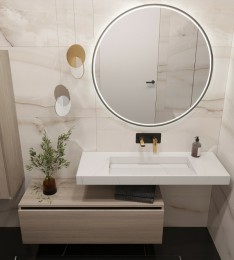 Раковина Boheme Armadi Art Flat 120 859-120-CLCT