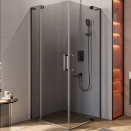 Душевой уголок Cezares Slider 90x90 SLIDER-A-2-80/90-GRIGIO-GM