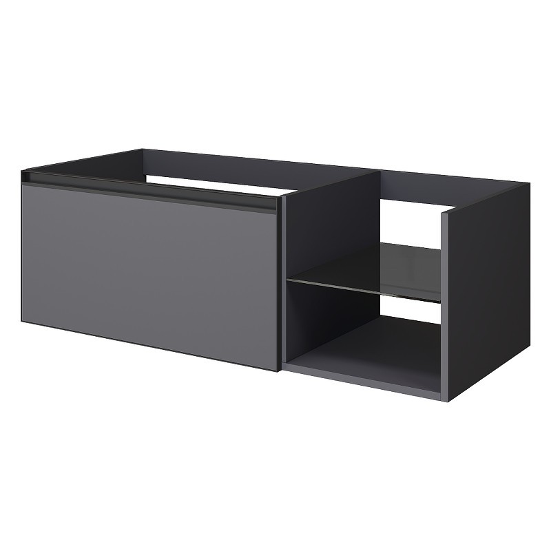 Тумба под раковину Boheme Armadi Art Quatro 6 120 790-M6-120-A-A-LED подвесная