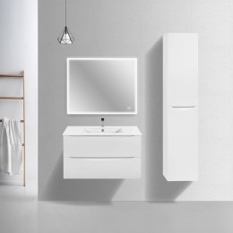 Тумба под раковину Vincea Mia Slim 90 VMC-2MC900S1GW подвесная