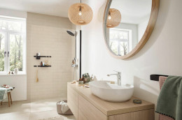 Душевая система Hansgrohe Pulsify S Showerpipe 260 2jet 24240000 с термостатом Хром
