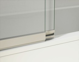 Шторка на ванну Vincea VSB-1E 100х145 VSB-1E100CLGM