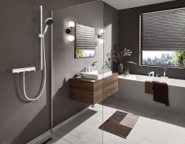 Ручной душ Hansgrohe Pulsify Select Relaxation 24110700 белый матовый