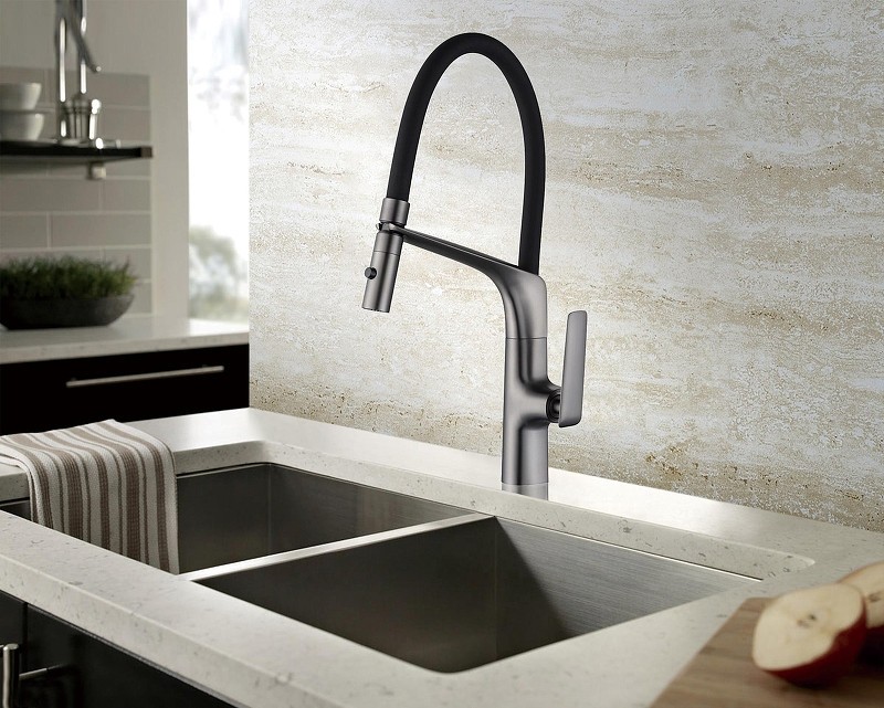 Смеситель для кухни Vincea VKF-115GM