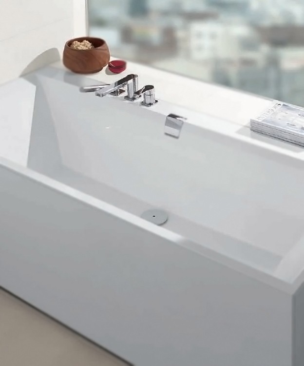 Квариловая ванна Villeroy&Boch Squaro Edge 12 170x75 UBQ170SQE2DV-01 без гидромассажа