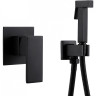 Гигиенический душ Abber Daheim AF8225B черный матовый